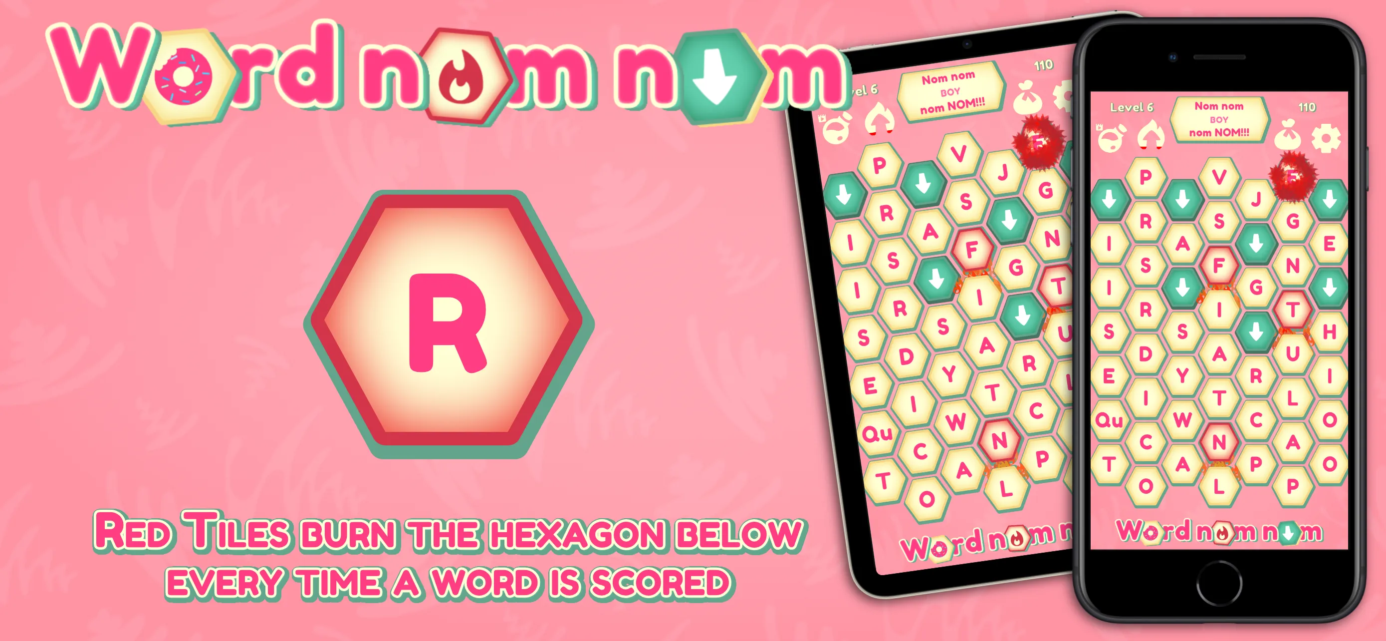 Word Nom Nom | Indus Appstore | Screenshot