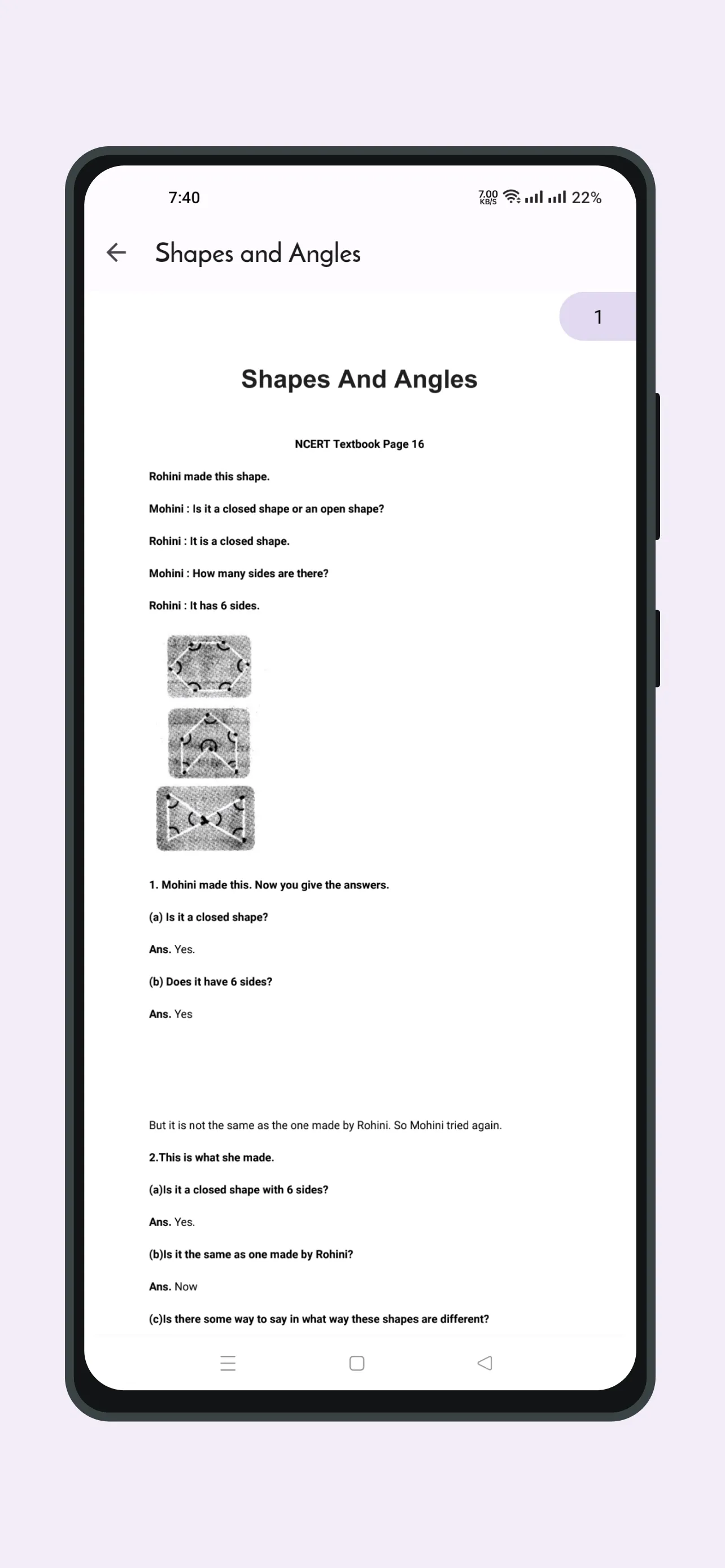 Class 5 NCERT Solutions | Indus Appstore | Screenshot