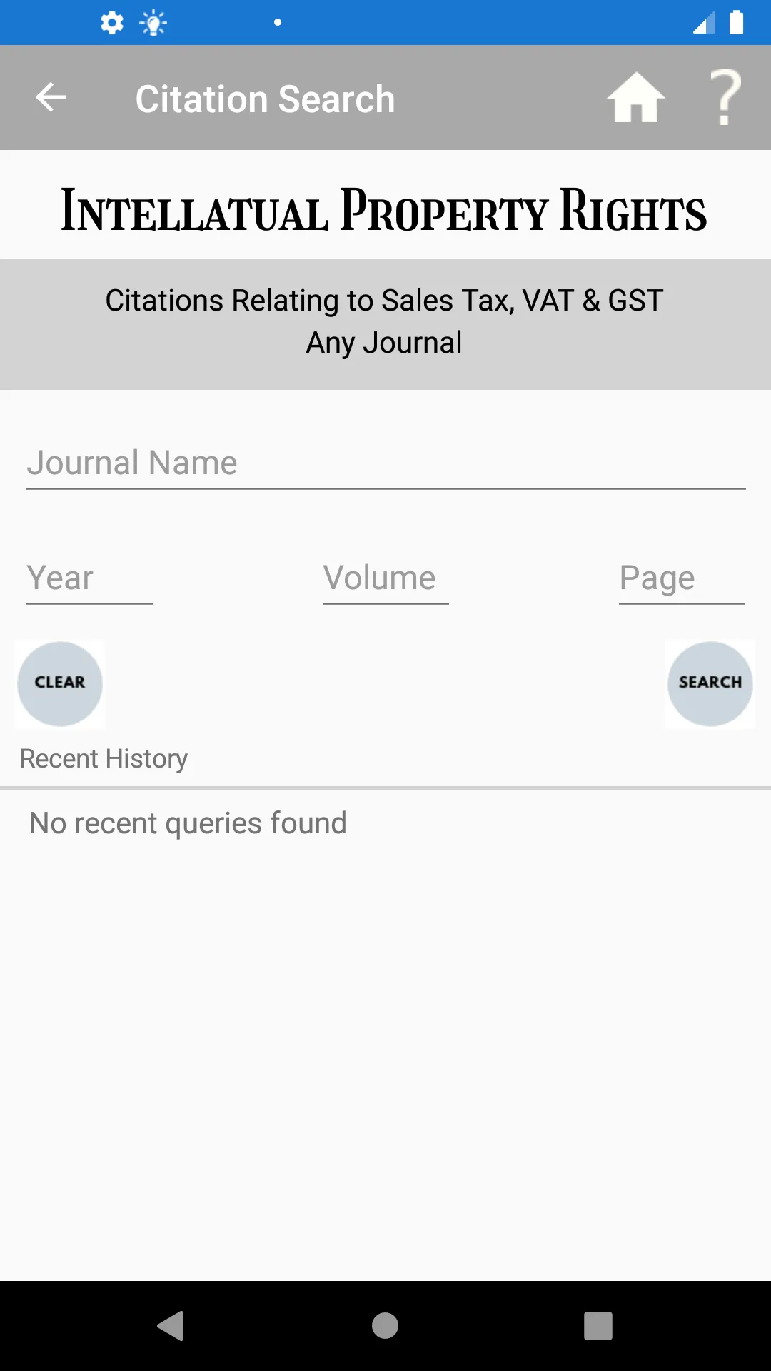 Int. Prop. Right Legal Reports | Indus Appstore | Screenshot