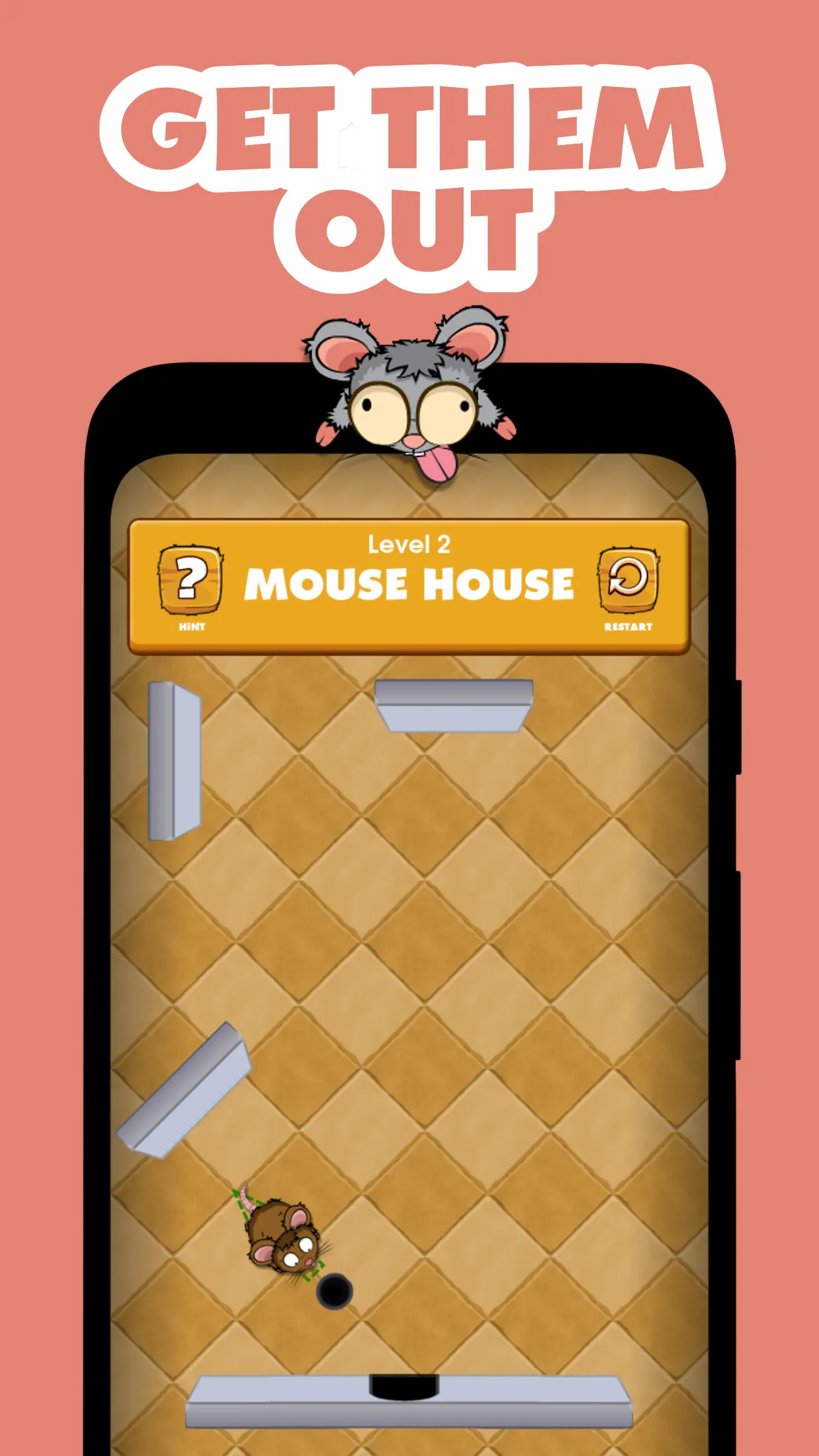 Mouse House: Fun Game with Log | Indus Appstore | Screenshot