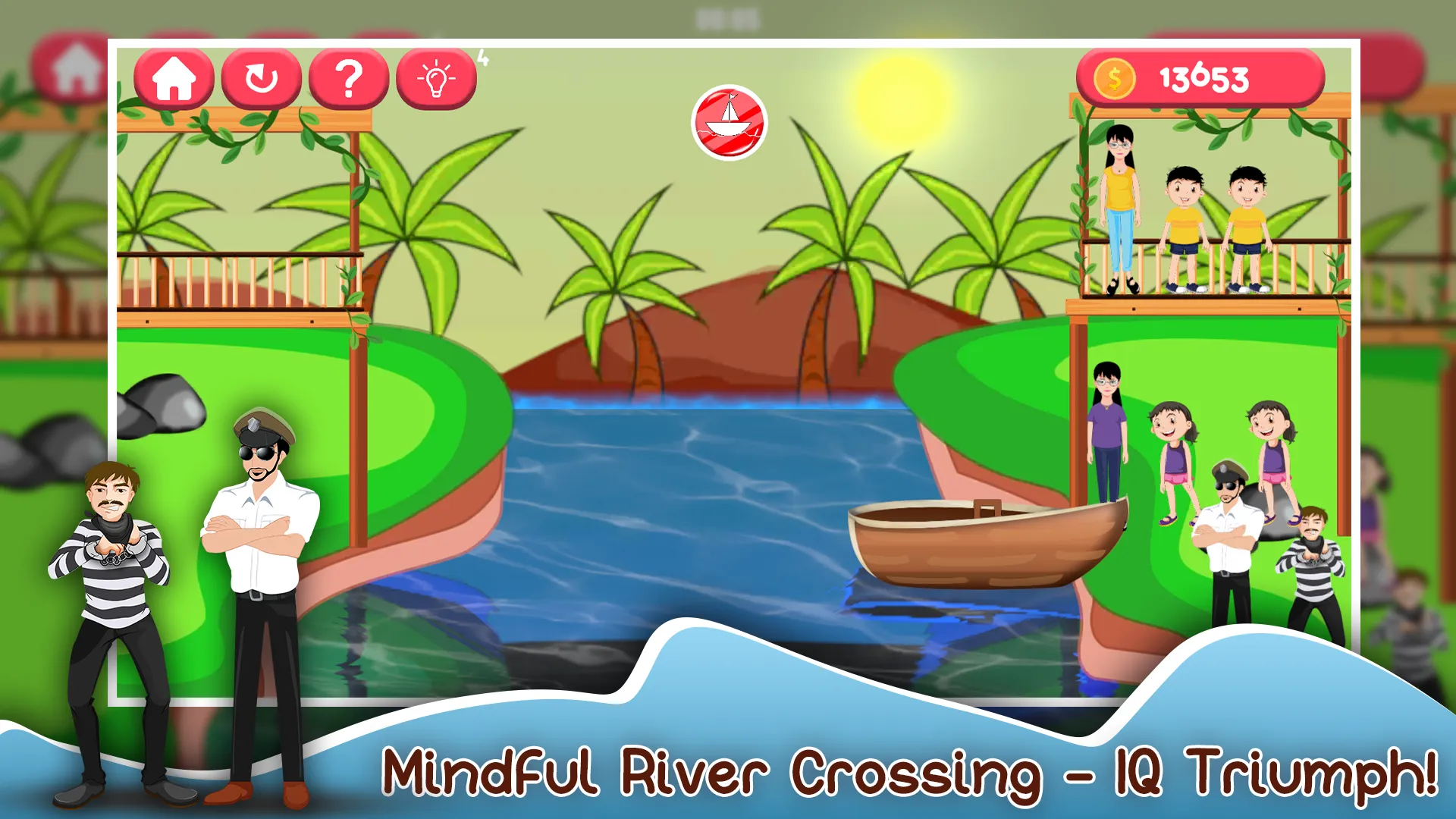 River IQ - River Crossing Game | Indus Appstore | Screenshot