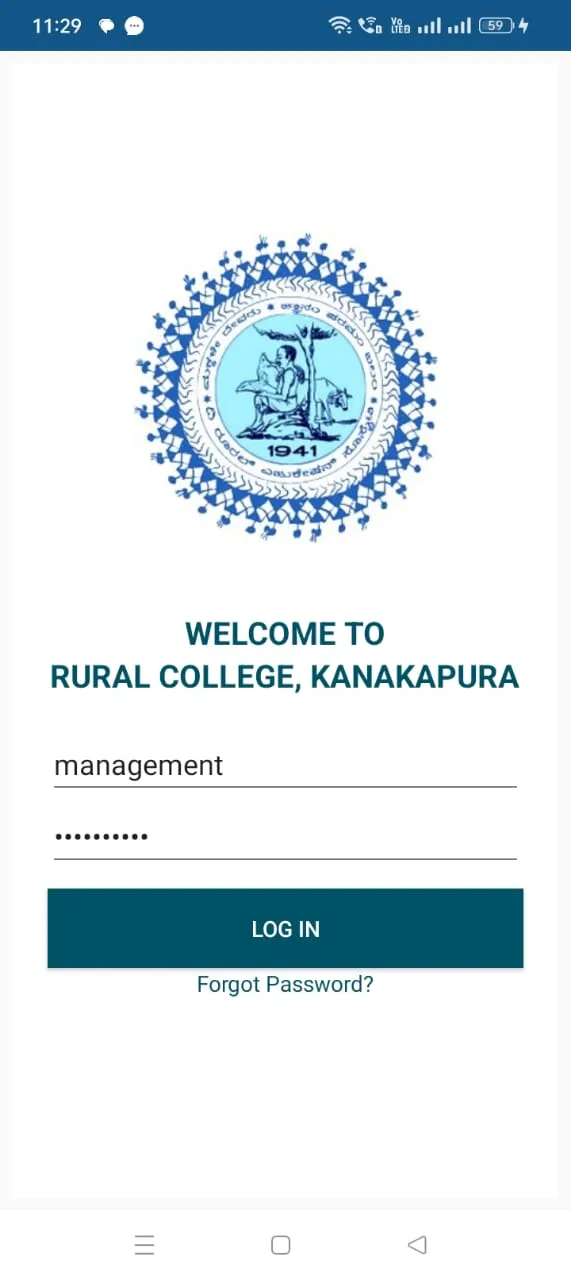 RURAL COLLEGE, KANAKAPURA | Indus Appstore | Screenshot