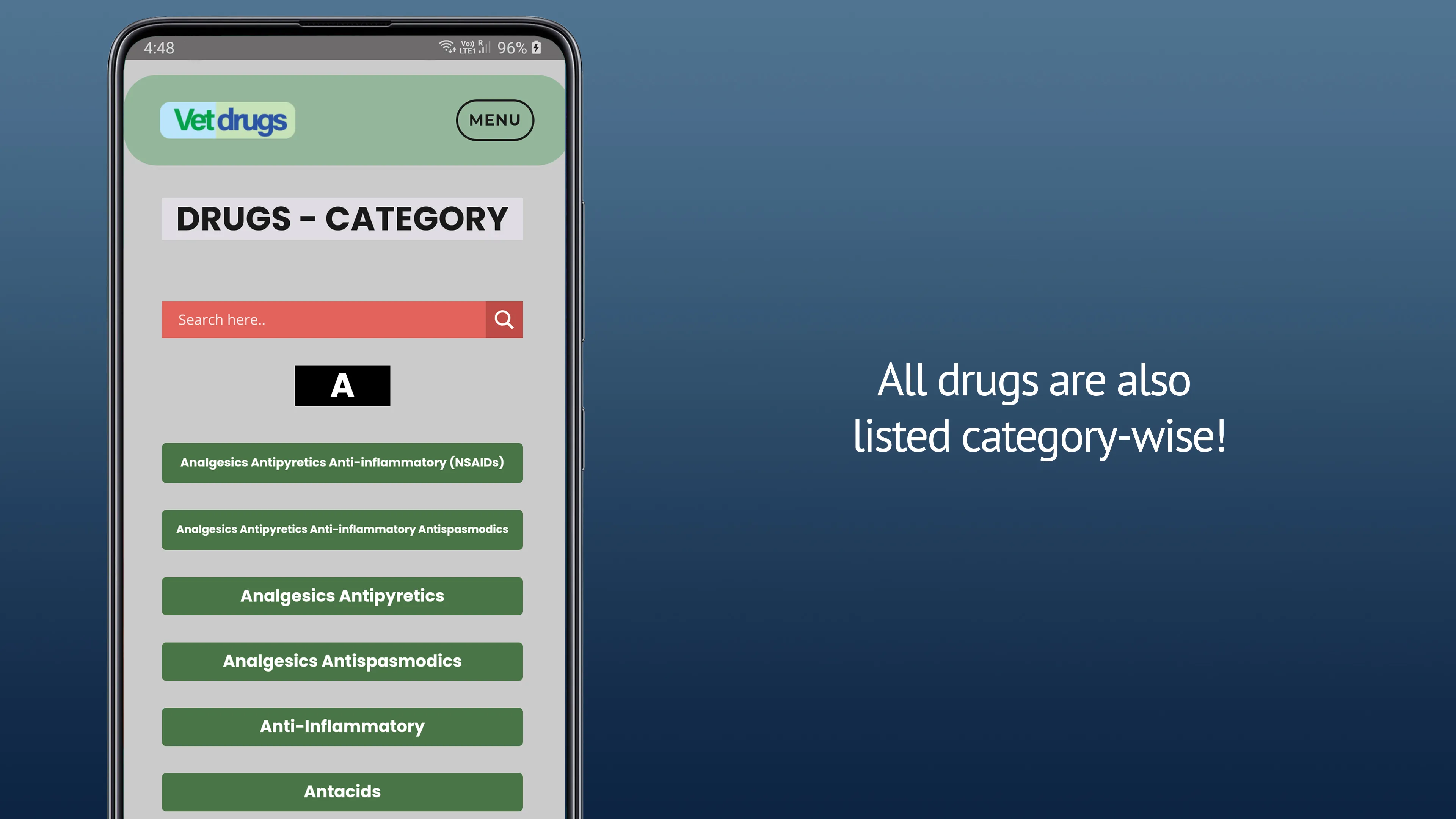 Vetdrugs | Indus Appstore | Screenshot