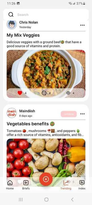 maindiish | Indus Appstore | Screenshot