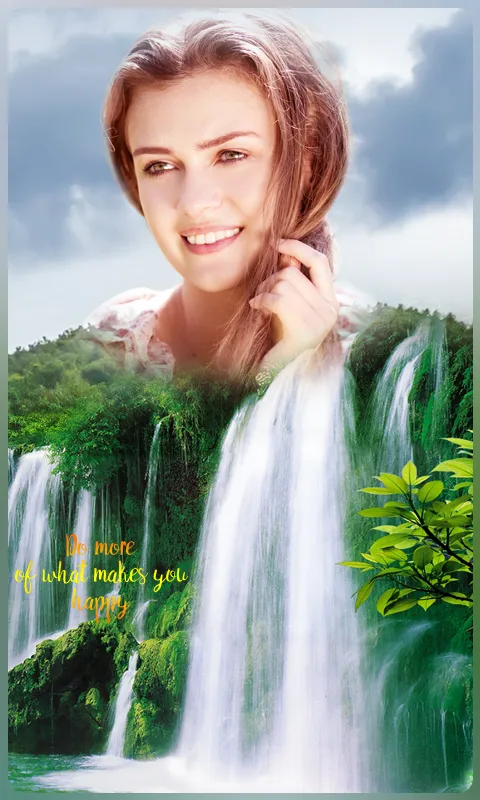 Waterfall Photo Frames | Indus Appstore | Screenshot