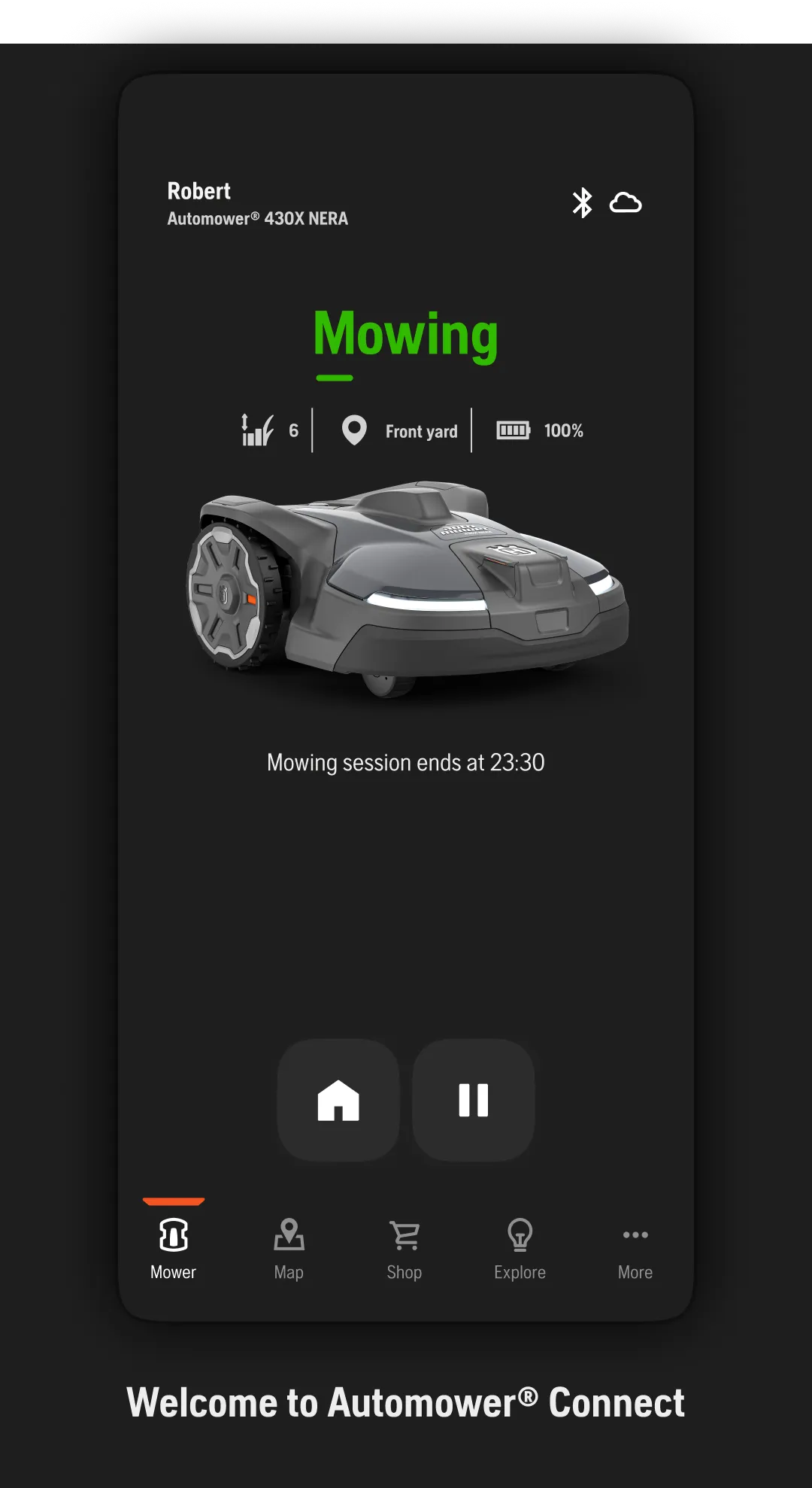 Automower Connect | Indus Appstore | Screenshot