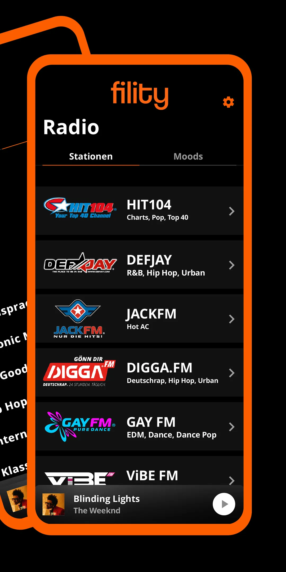 fility - Deine Radio App! | Indus Appstore | Screenshot