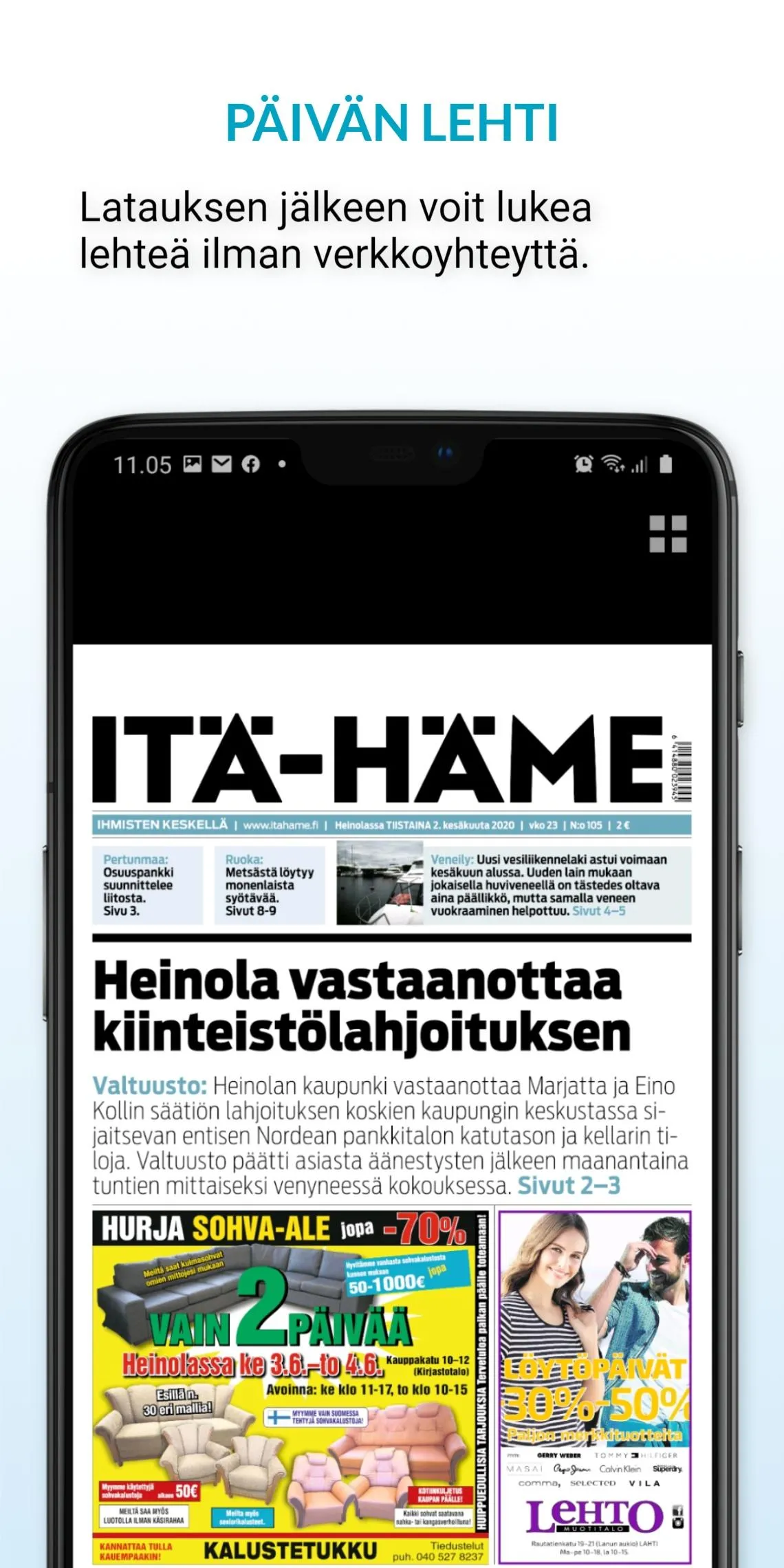 Itä-Häme – päivän lehti | Indus Appstore | Screenshot