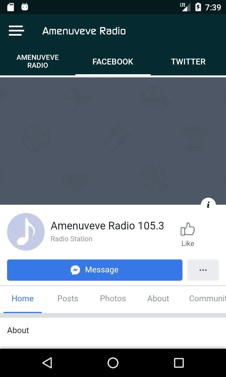 Amenuveve Radio | Indus Appstore | Screenshot