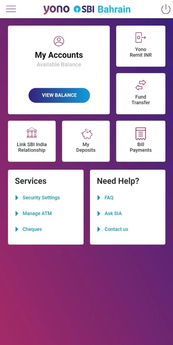 YONO SBI Bahrain | Indus Appstore | Screenshot