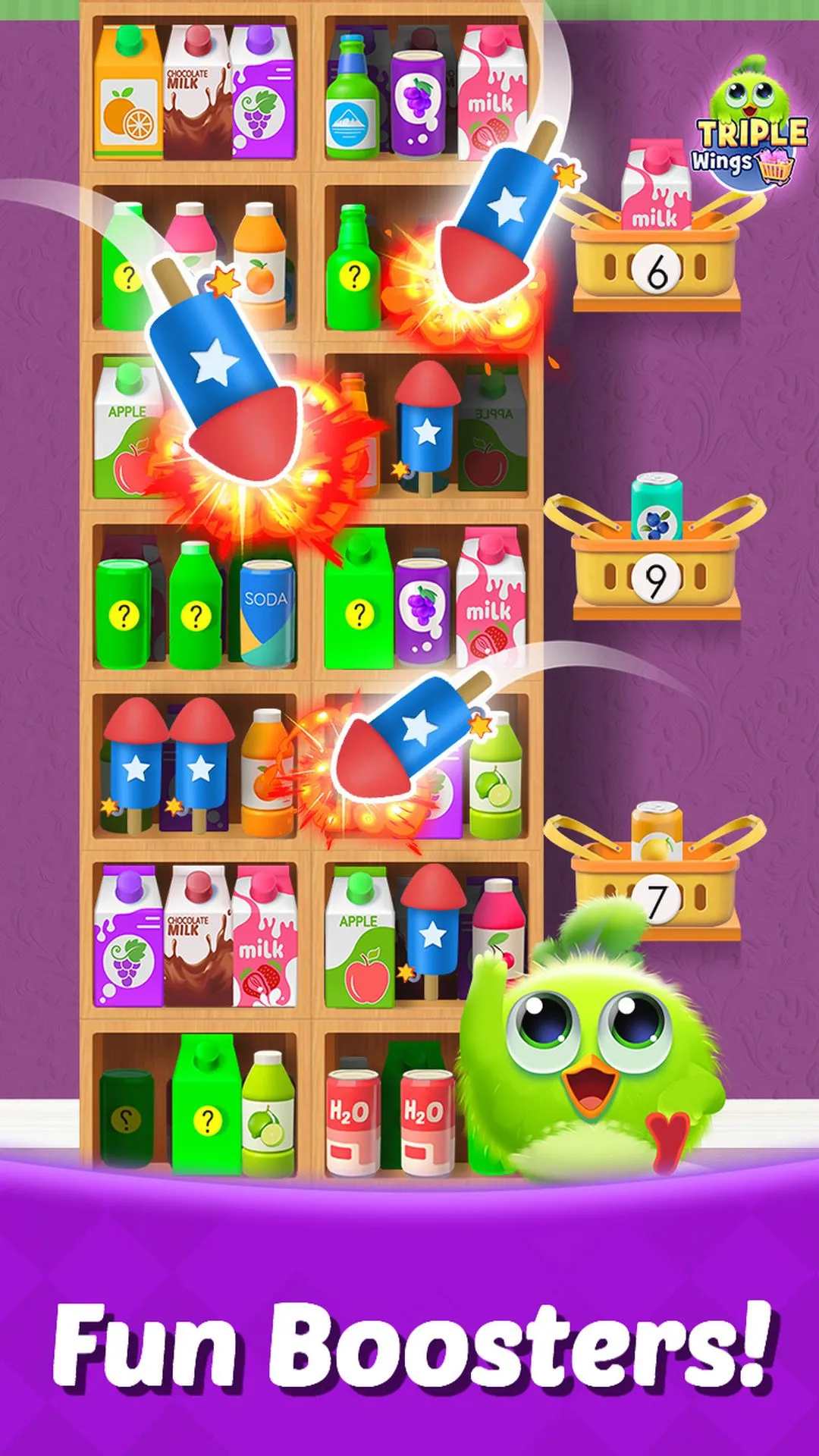 Triple Wings: Goods Sort Game | Indus Appstore | Screenshot