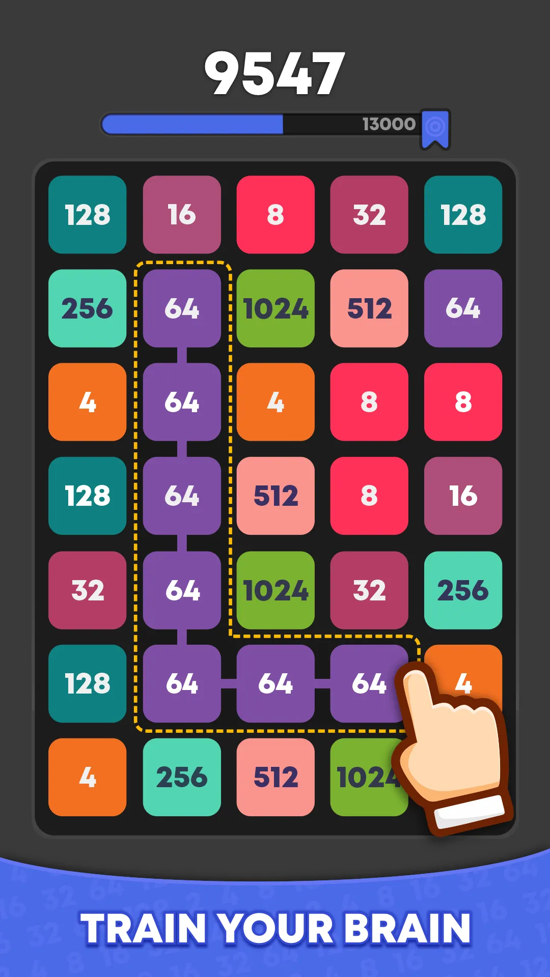 Number Match: 2048 Puzzle | Indus Appstore | Screenshot