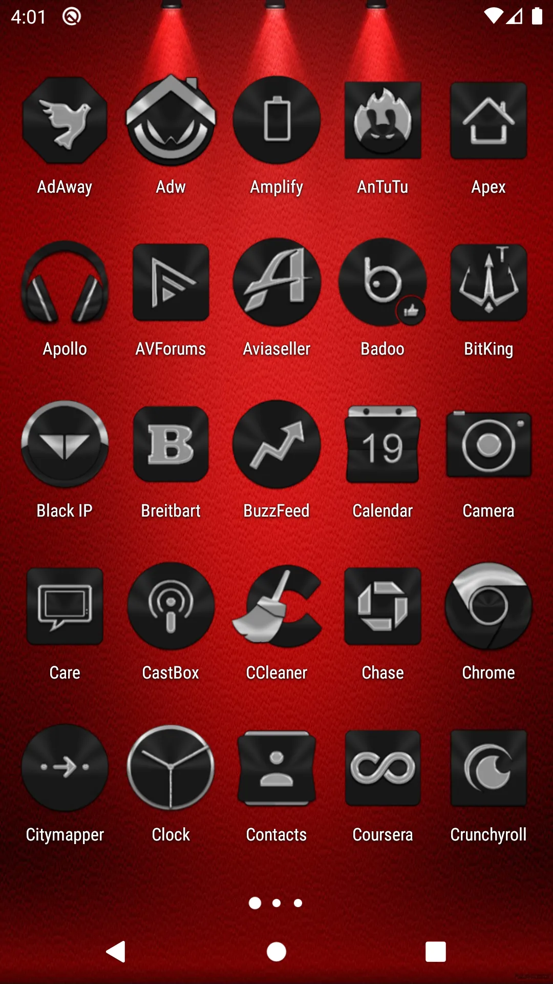 Black Icon Pack | Indus Appstore | Screenshot