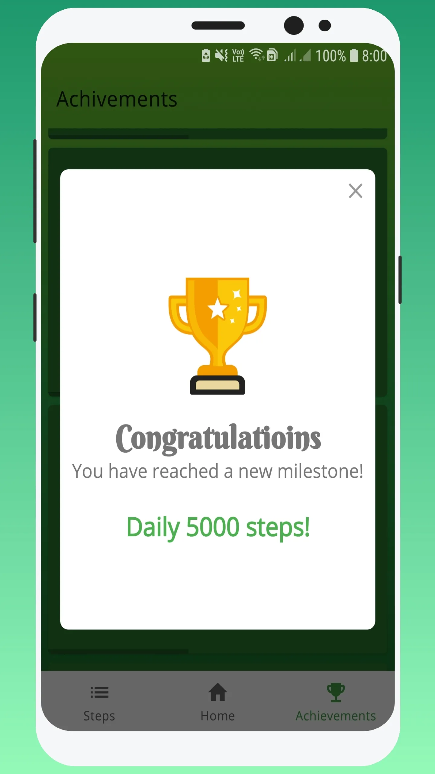 Step Challenge - Pedometer | Indus Appstore | Screenshot