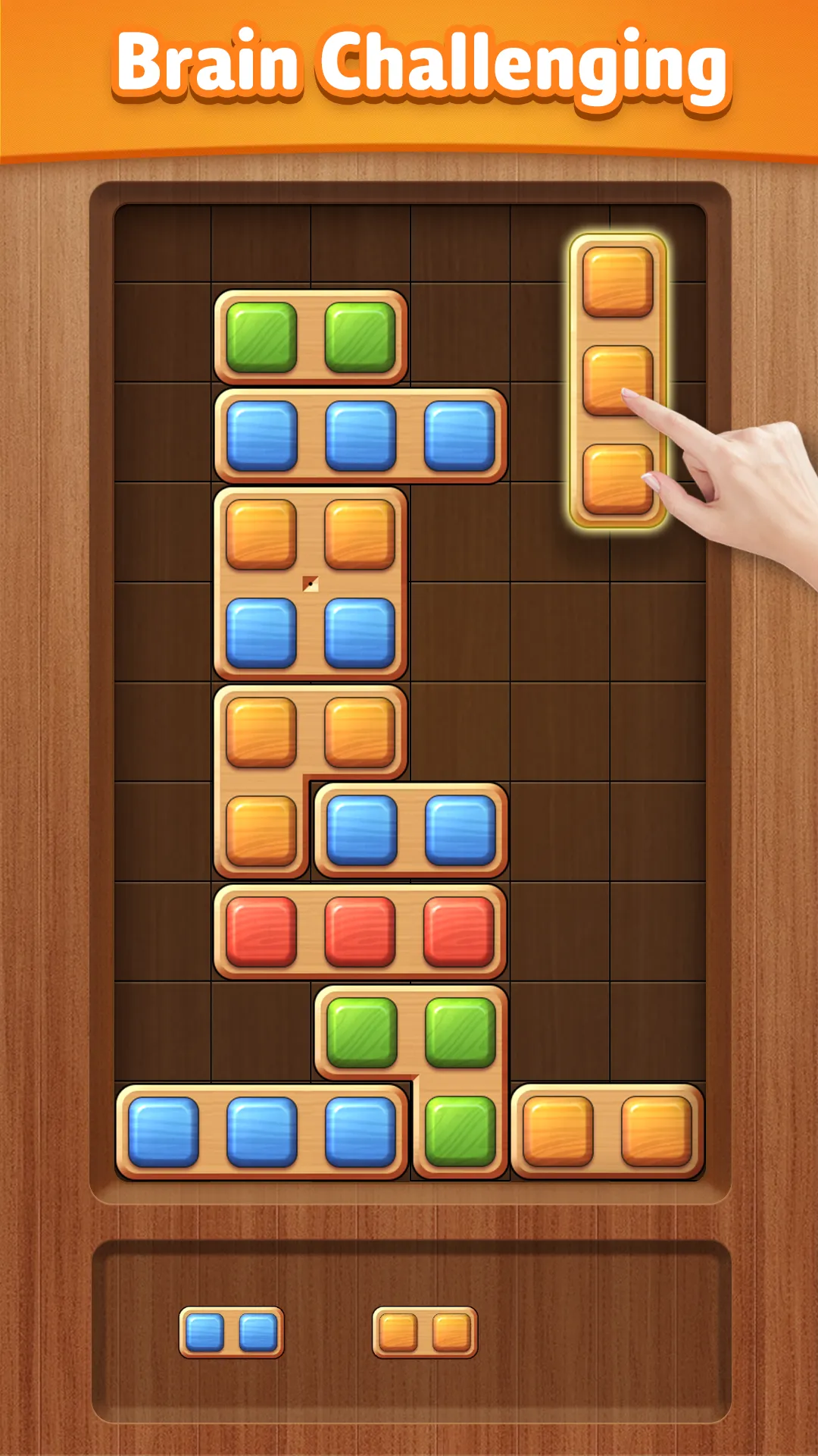 Color Wood Block Puzzle | Indus Appstore | Screenshot