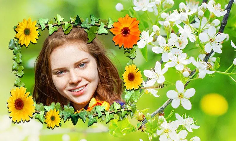 Flower Photo Frames | Indus Appstore | Screenshot