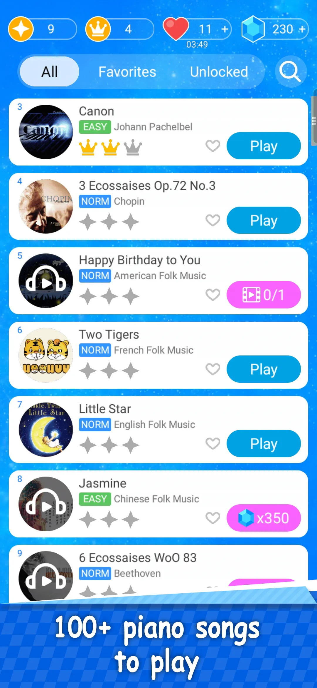 Classical Piano Music Tiles | Indus Appstore | Screenshot