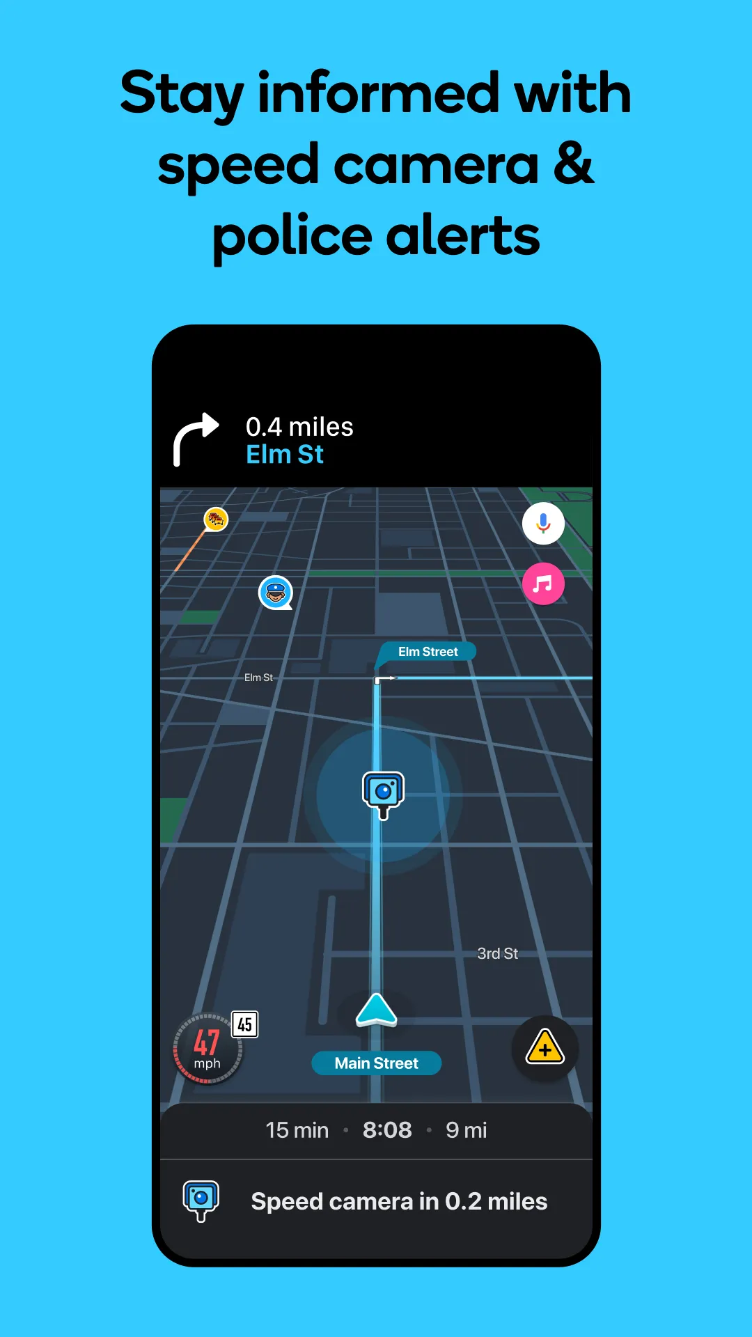 Waze Navigation & Live Traffic | Indus Appstore | Screenshot