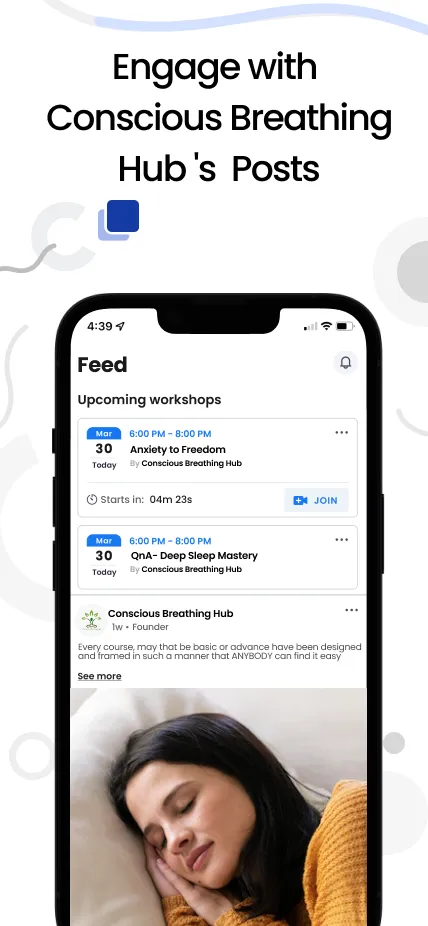 Conscious Breathing Hub | Indus Appstore | Screenshot