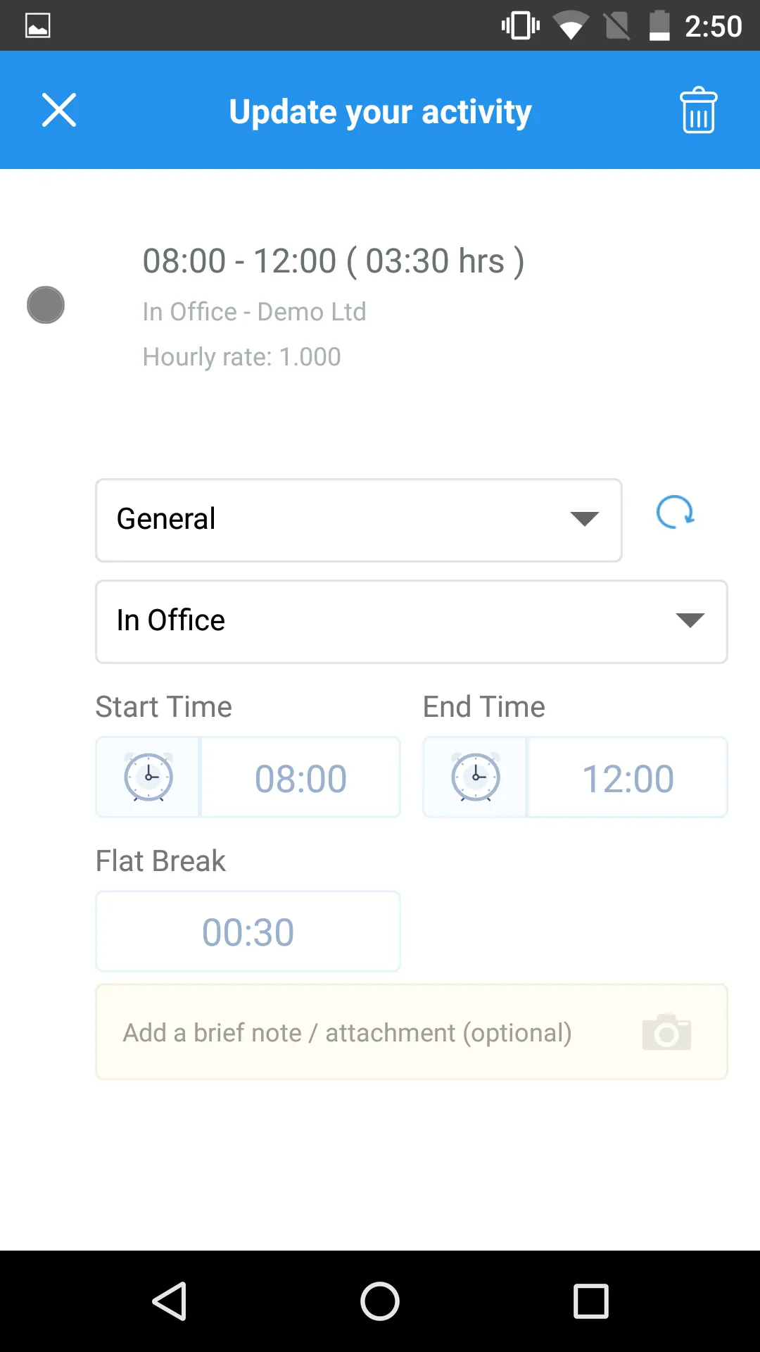 Staff Times - My Time | Indus Appstore | Screenshot