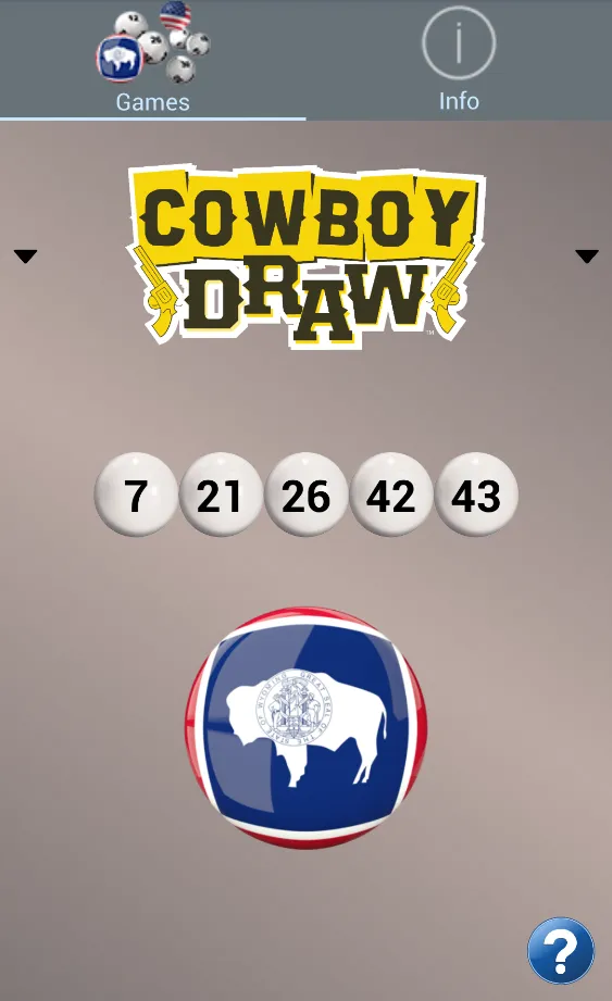 Wyoming Lottery: Algorithm | Indus Appstore | Screenshot