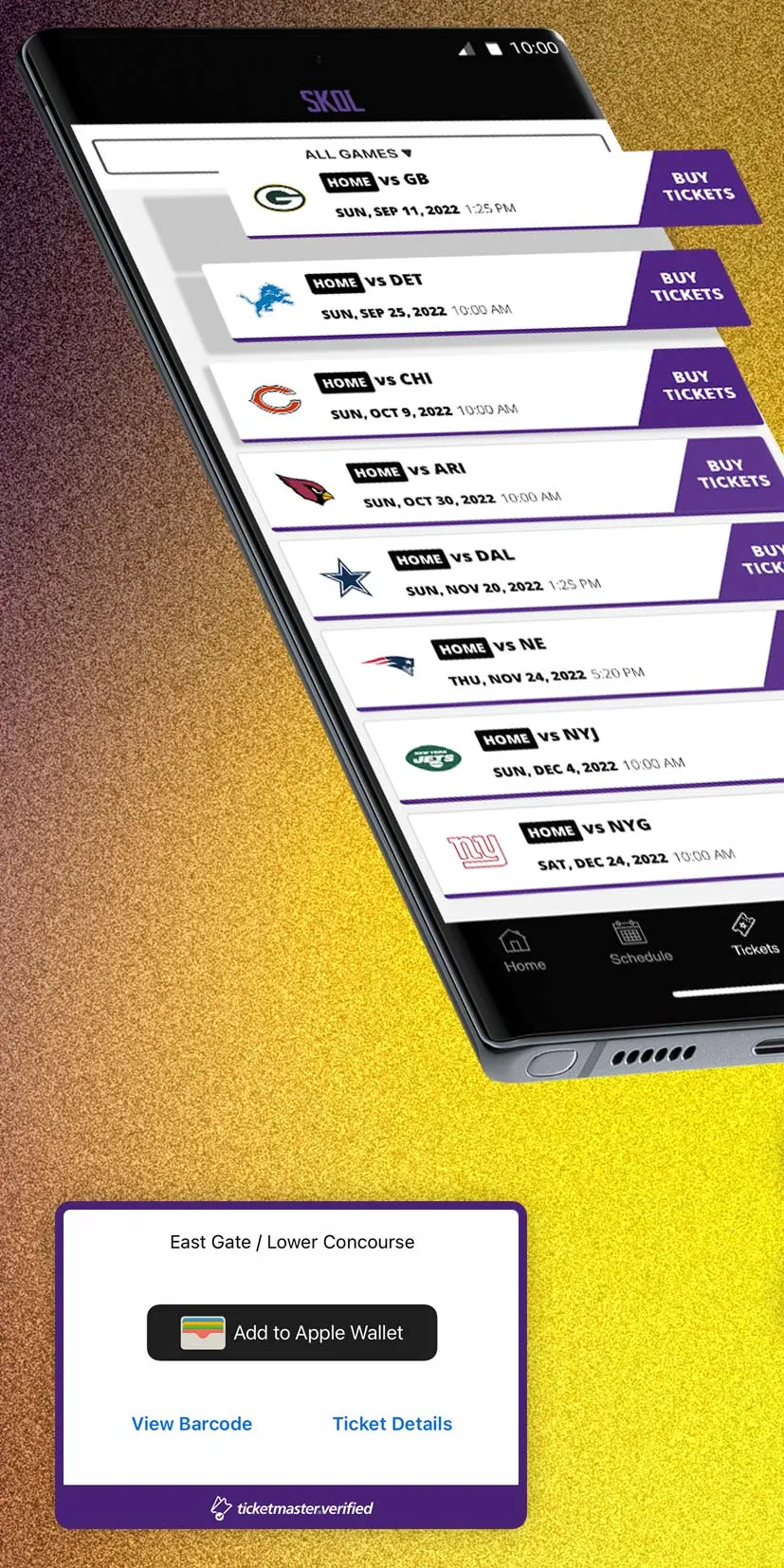 Minnesota Vikings Mobile | Indus Appstore | Screenshot