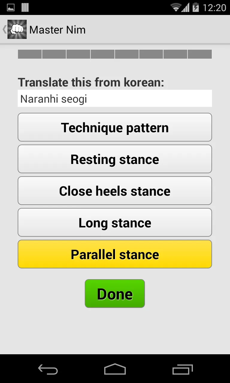 Master Nim: Taekwondo Trainer | Indus Appstore | Screenshot