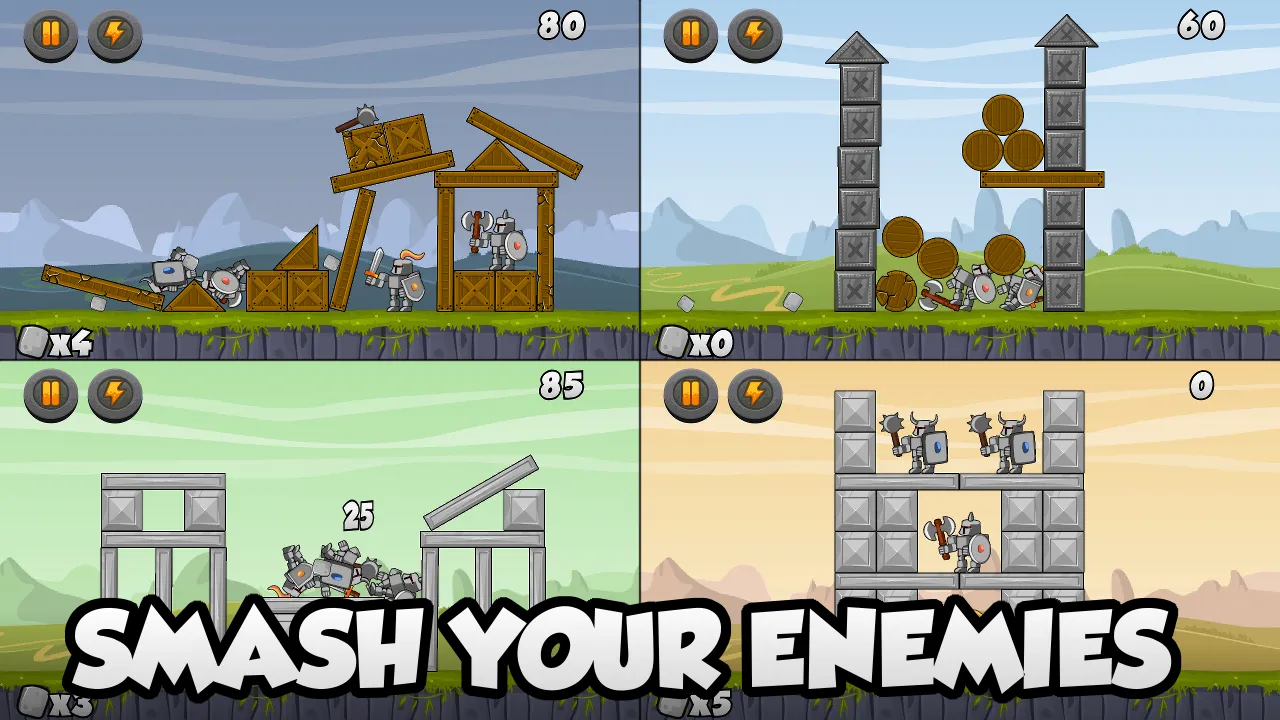 Catapult – Knight Knockout | Indus Appstore | Screenshot