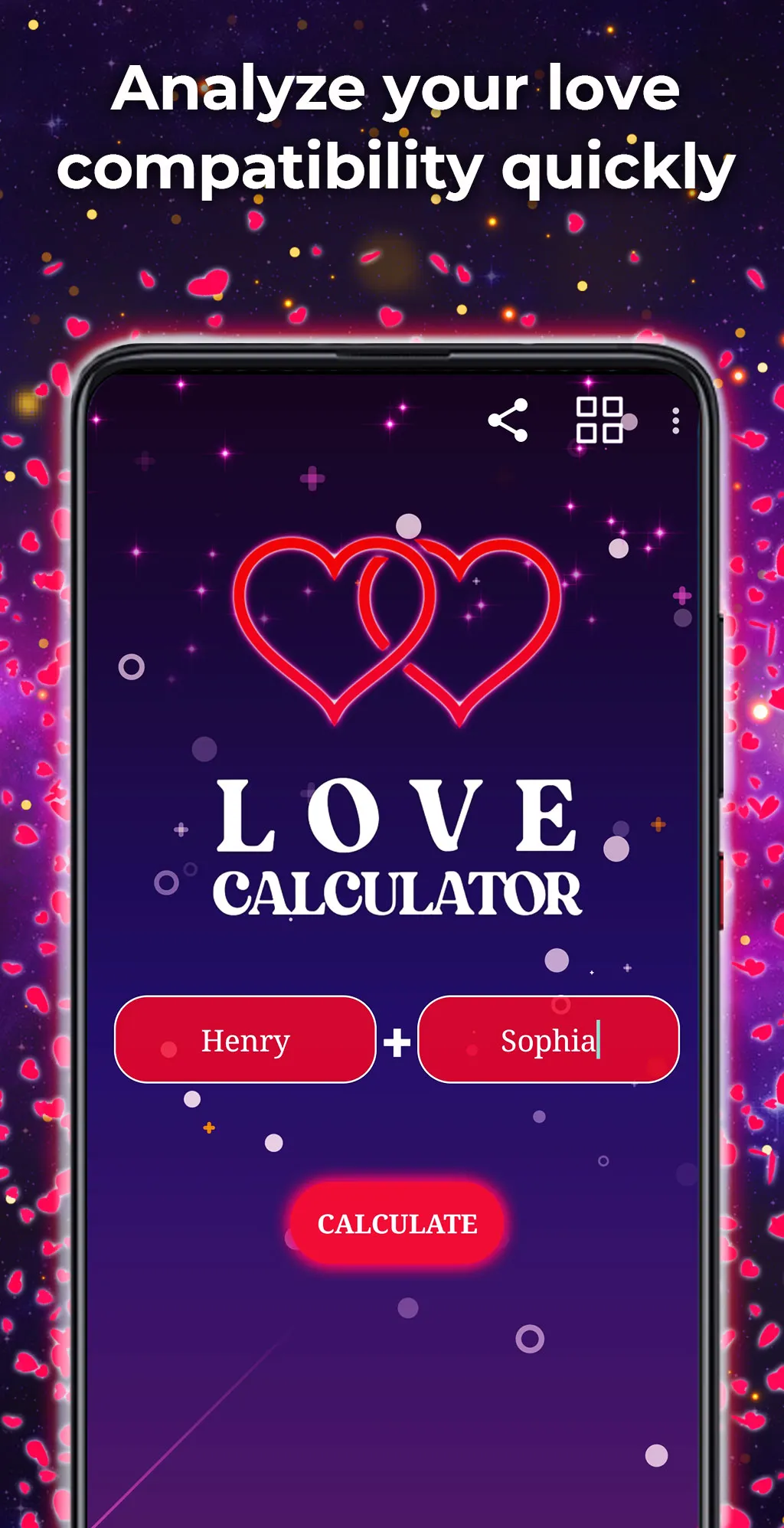 Love Calculator with Name | Indus Appstore | Screenshot