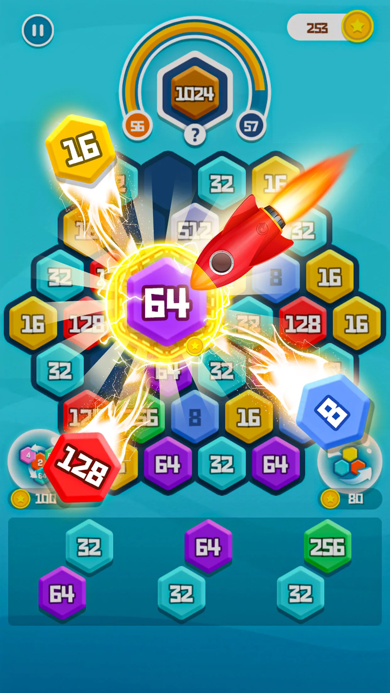 HexPuz - Merge Hexa Puzzle | Indus Appstore | Screenshot