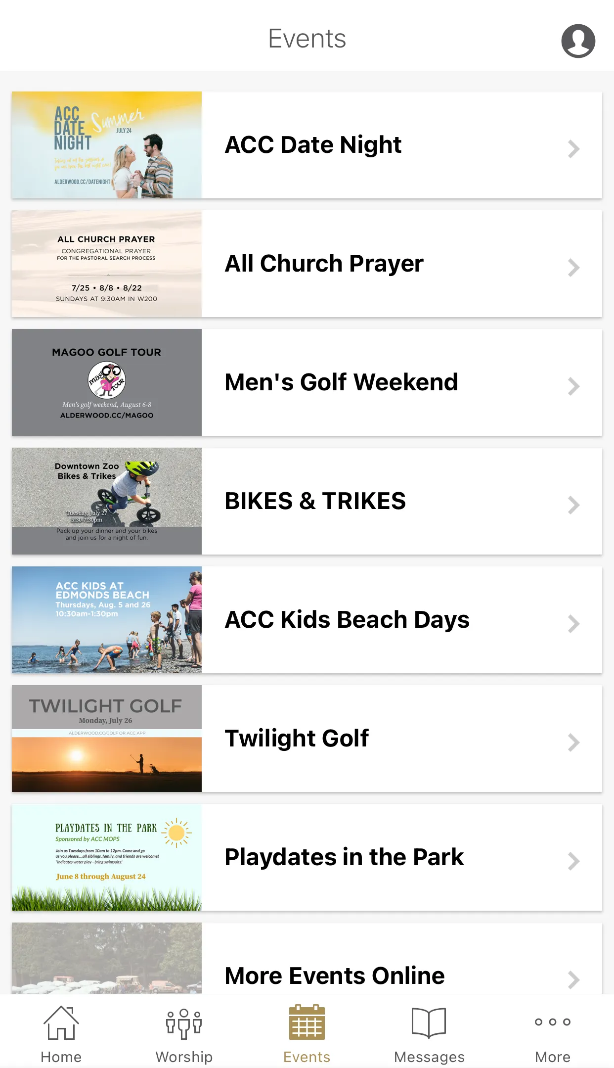 Alderwood Community Church | Indus Appstore | Screenshot