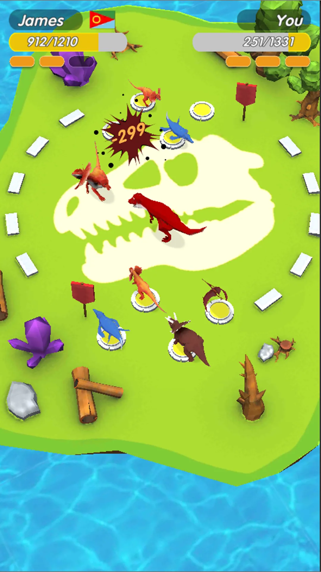 Dino Arena | Indus Appstore | Screenshot