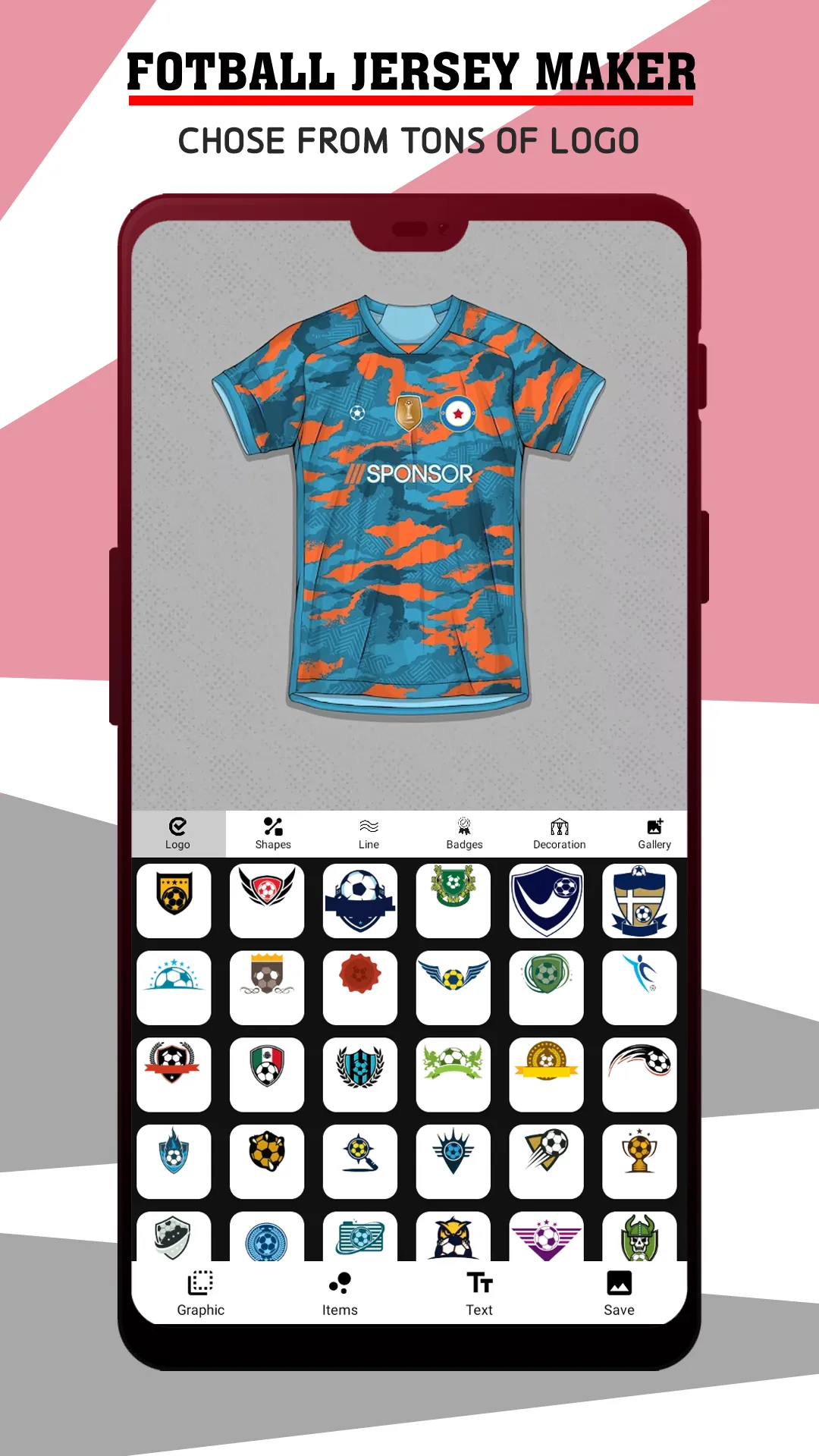 Football Jersey Maker | Indus Appstore | Screenshot