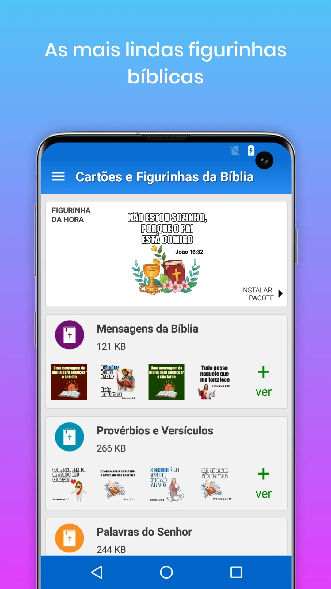 Figurinhas da Bíblia | Indus Appstore | Screenshot