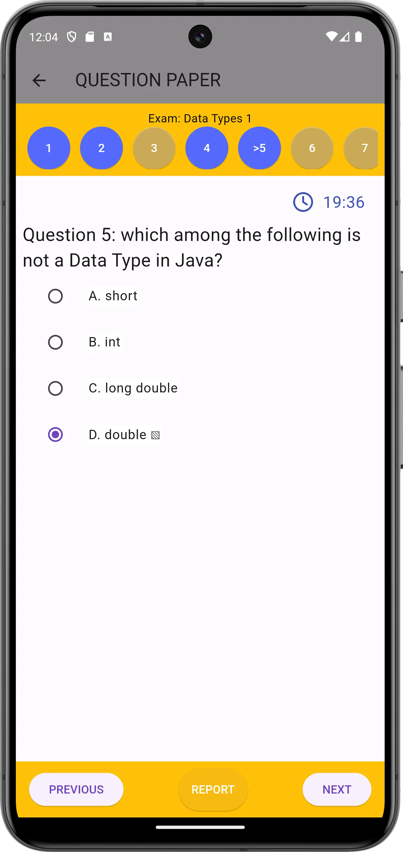 Java MCQ for Interviews | Indus Appstore | Screenshot