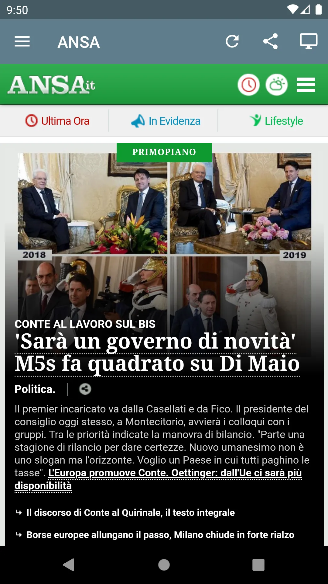 Quotidiani Italiani | Indus Appstore | Screenshot