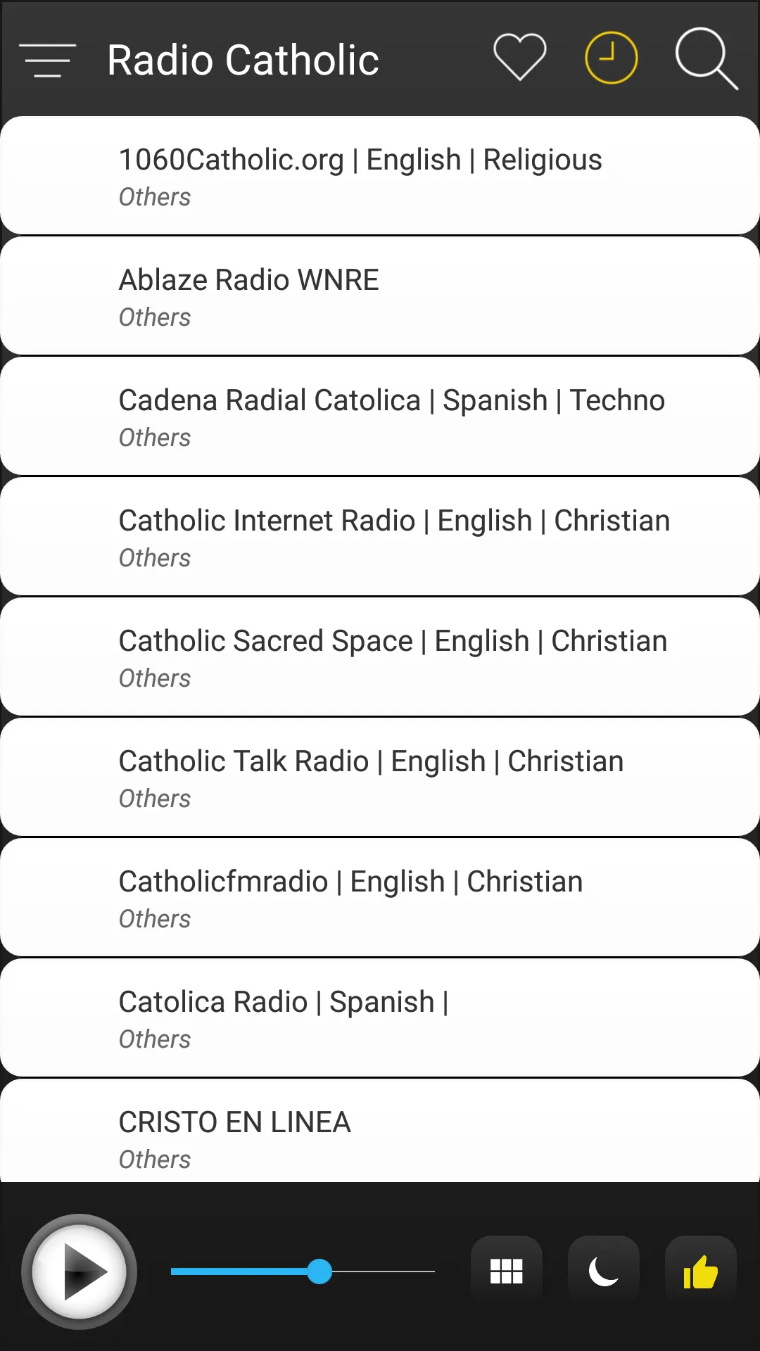 Catholic Radio FM AM Music | Indus Appstore | Screenshot