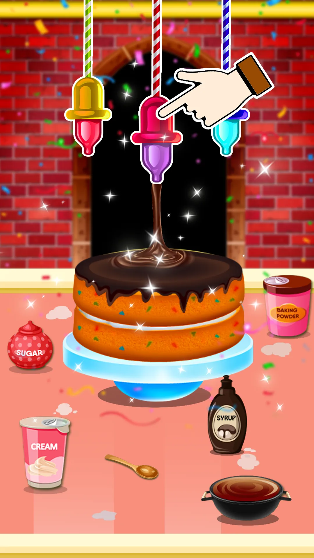 Chocolate Cake making games | Indus Appstore | Screenshot