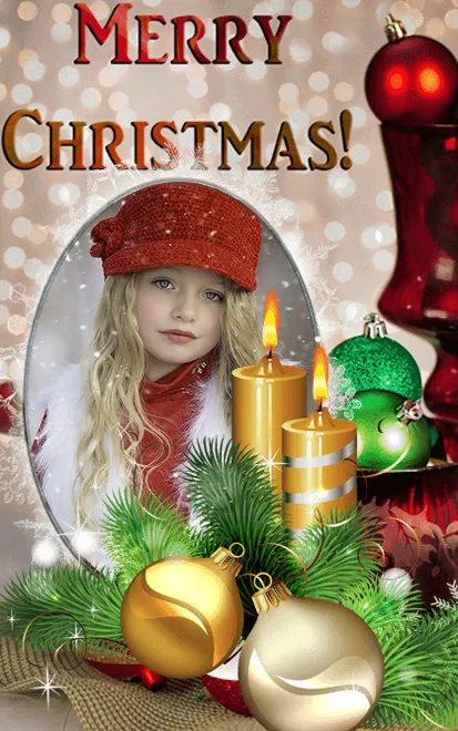 Christmas 2024 Photo Frame | Indus Appstore | Screenshot