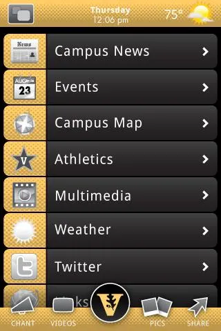 Vanderbilt University | Indus Appstore | Screenshot