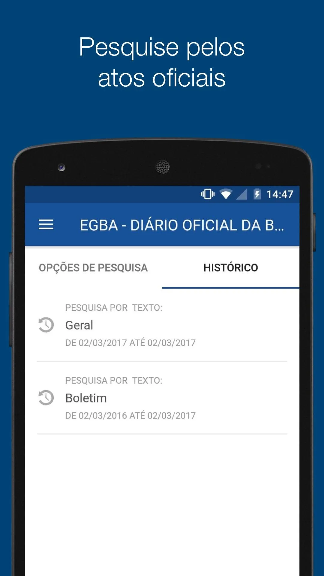 EGBA - Imprensa Oficial | Indus Appstore | Screenshot