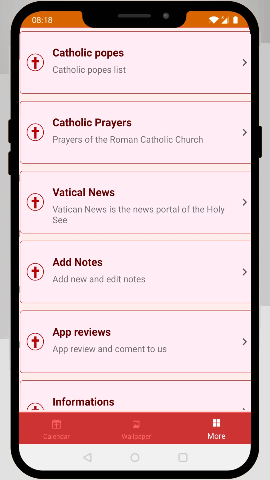 Catholic Calendar | Indus Appstore | Screenshot