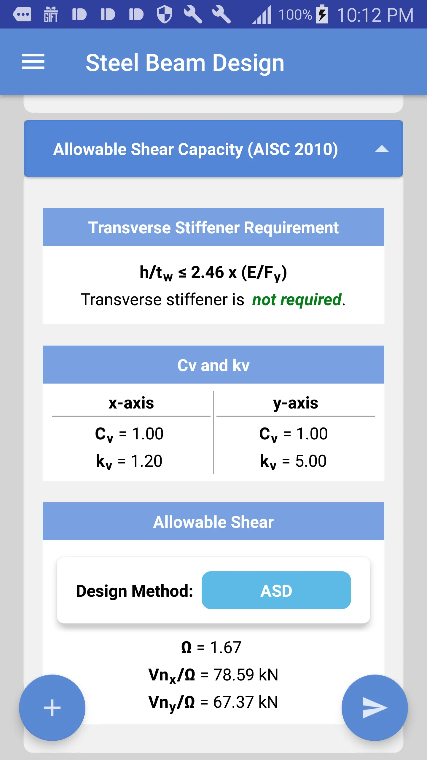 Steel Beam Design | Indus Appstore | Screenshot