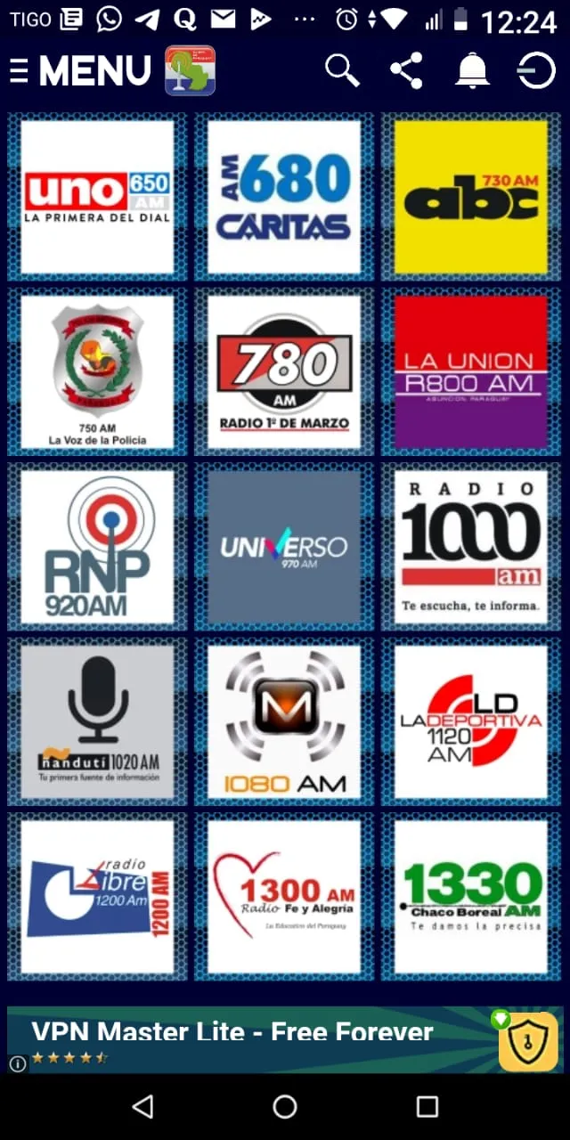 Radios de Paraguay online | Indus Appstore | Screenshot