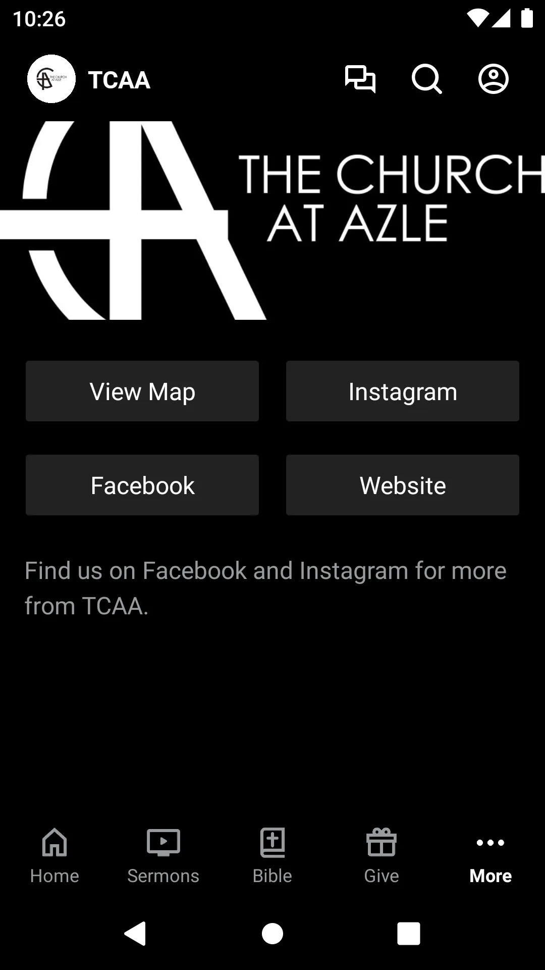 The Church at Azle | Indus Appstore | Screenshot