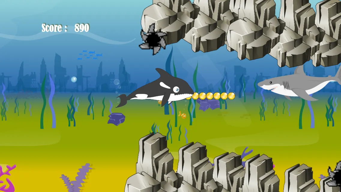 Killer Whale Shark Attack | Indus Appstore | Screenshot