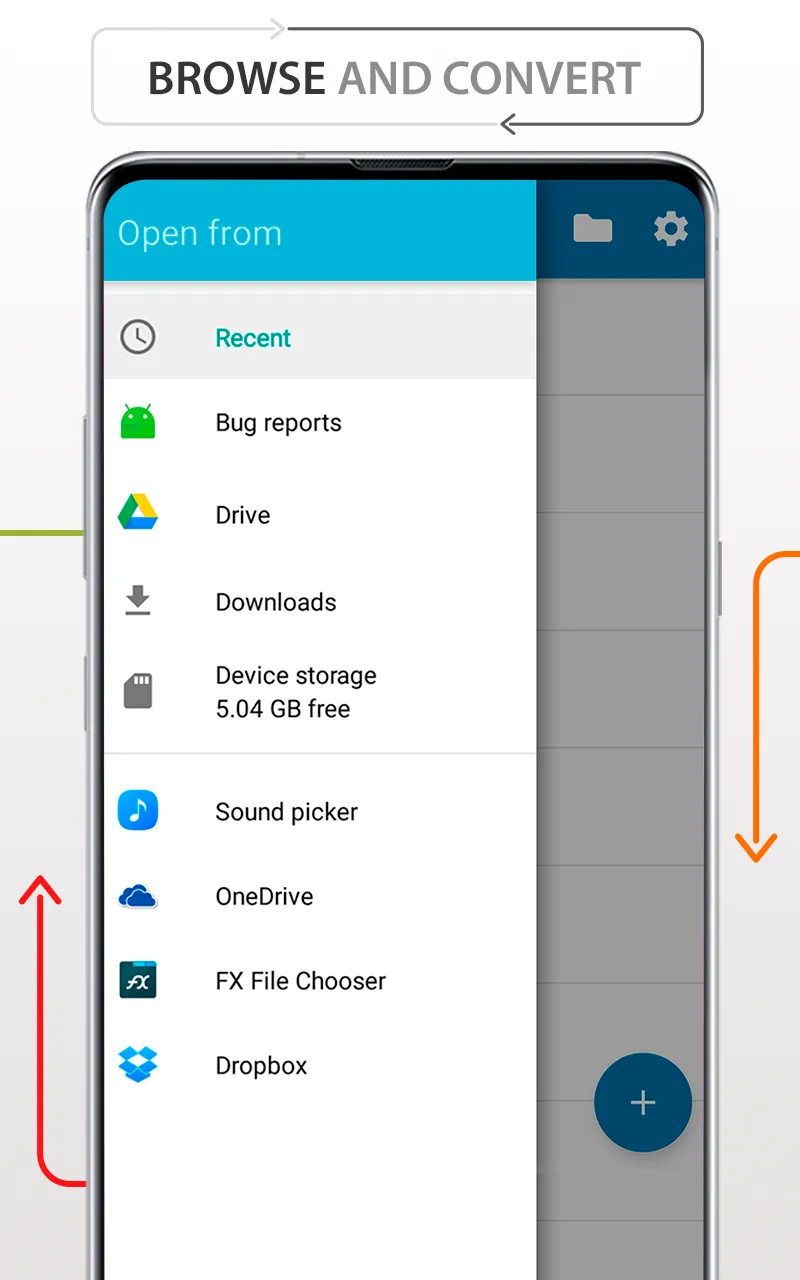 Files Converter music docs PDF | Indus Appstore | Screenshot