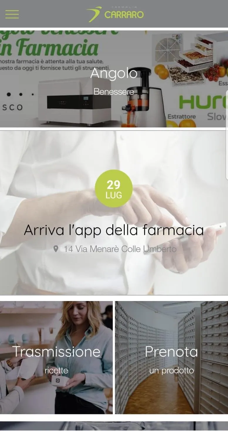 Farmacia Carraro | Indus Appstore | Screenshot