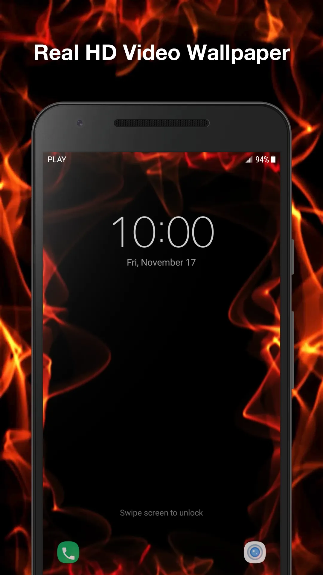 Fire Frame Live Wallpaper | Indus Appstore | Screenshot