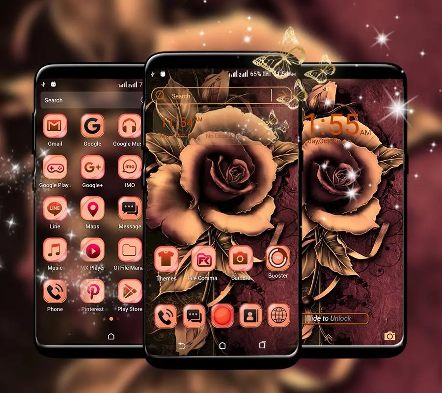 Artistic Rose Launcher Theme | Indus Appstore | Screenshot